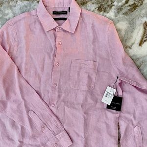 Men’s Saks 5th Ave long sleeve button up NWT